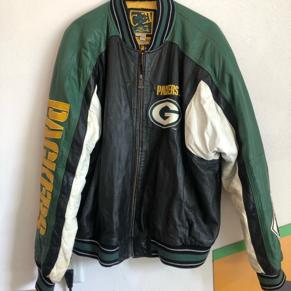 Vintage leather Packer jacket